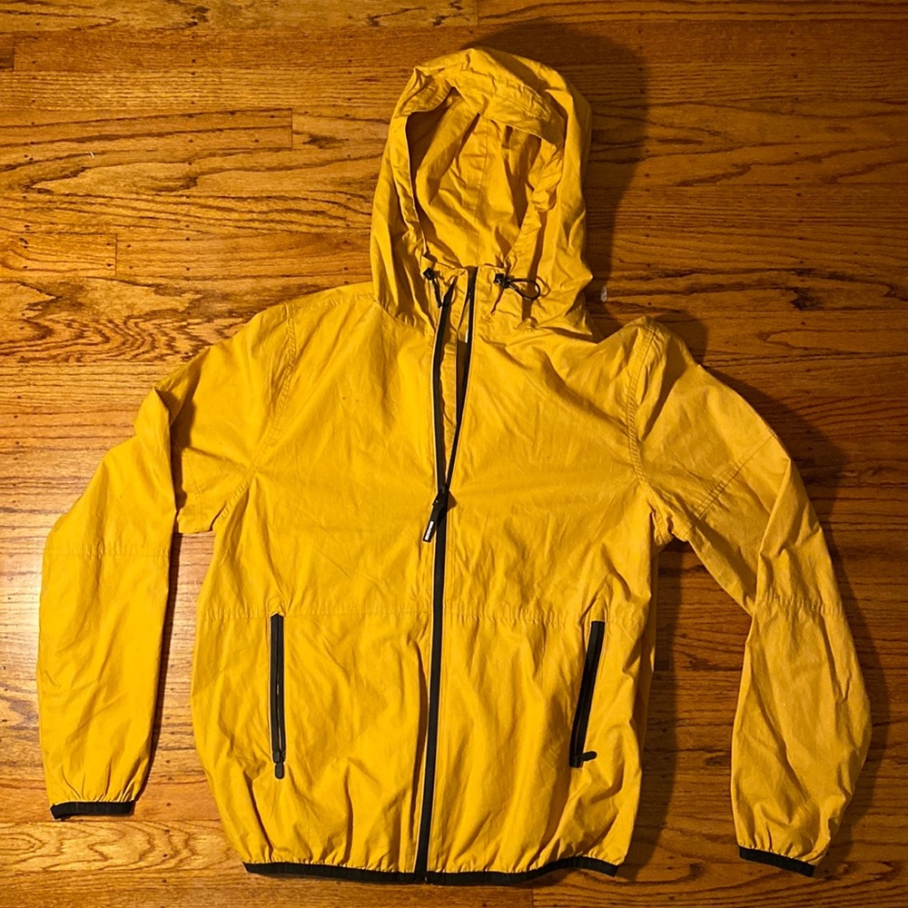 Yellow Bershka Windbrraker